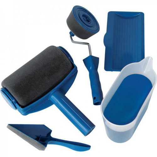 Rullo Da Verniciatura Anti Goccia A Serbatoio Ricaricabile Con Vari Accessori